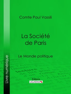 cover image of La Société de Paris